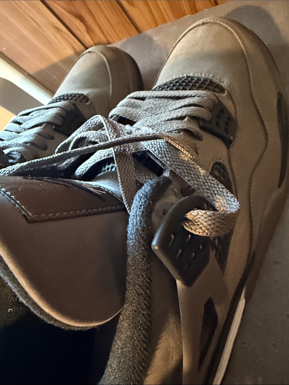 Jordan Men’s Sneakers in Brown and Black Cave Stone - Picture 4 of 6